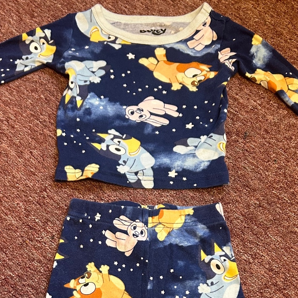 2T Bluey Pajama Set Unisex